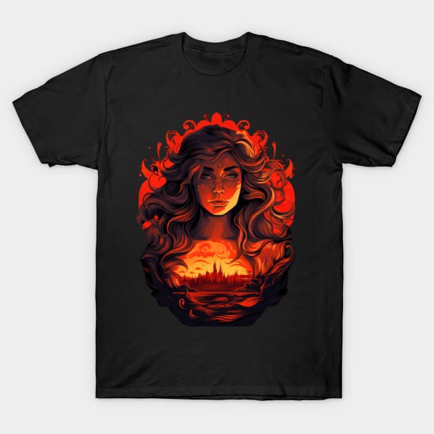 Flaming Spirit T-Shirt by GirlFlameShirt